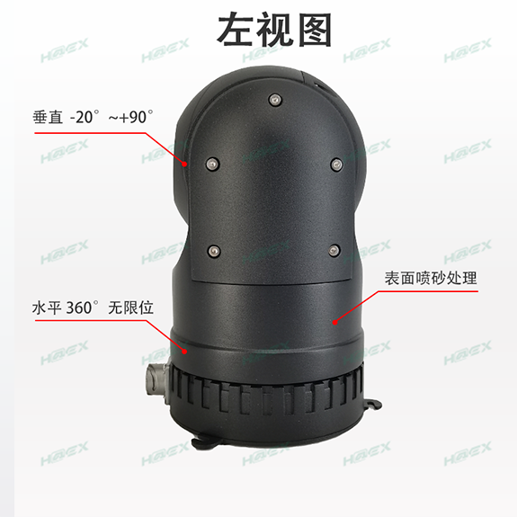 車載迷你球型高清紅外夜視云臺(tái)攝像機(jī) GSH-Q100系列